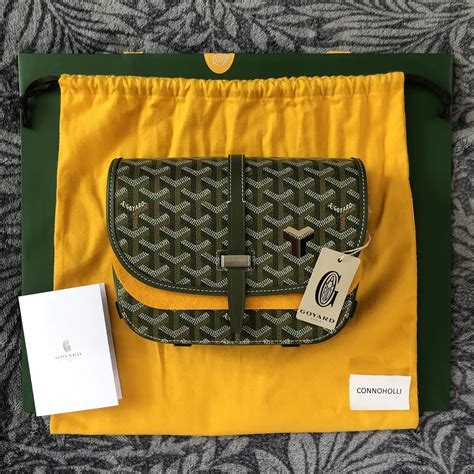 goyard green belvedere|Goyard belvedere reviews.